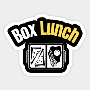 special box lunch Sticker